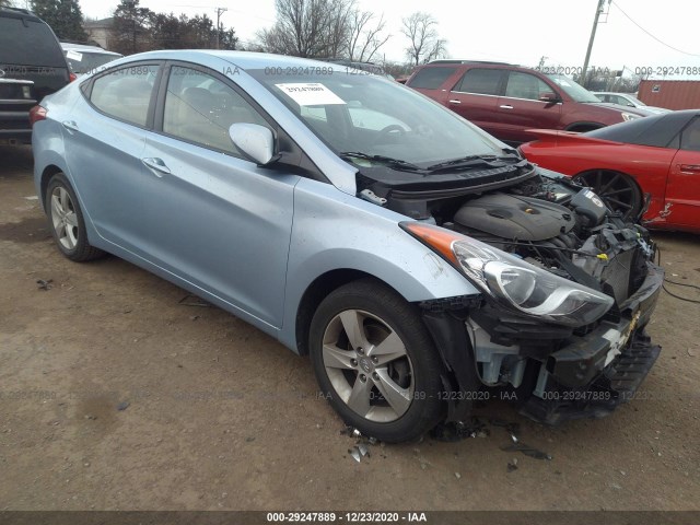 HYUNDAI ELANTRA 2013 kmhdh4ae7du721518