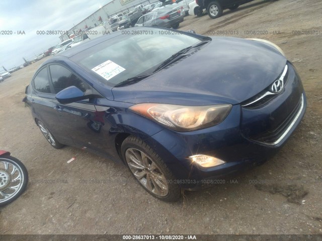 HYUNDAI ELANTRA 2013 kmhdh4ae7du726637