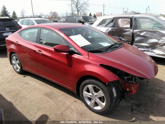 HYUNDAI ELANTRA 2013 kmhdh4ae7du802549