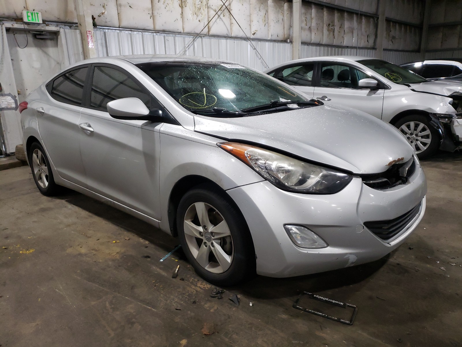 HYUNDAI ELANTRA GL 2013 kmhdh4ae7du888168