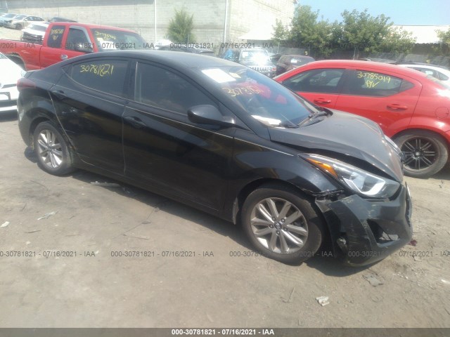 HYUNDAI ELANTRA 2014 kmhdh4ae7eu041619