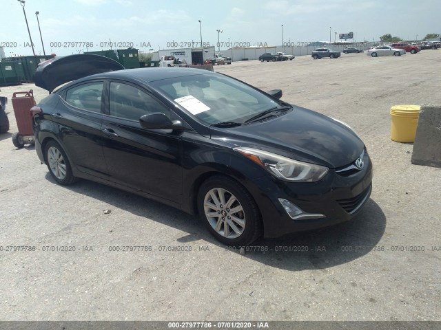 HYUNDAI ELANTRA 2014 kmhdh4ae7eu067931