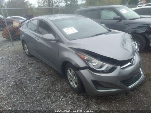 HYUNDAI ELANTRA 2014 kmhdh4ae7eu096037