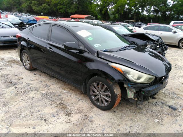 HYUNDAI ELANTRA 2014 kmhdh4ae7eu099066