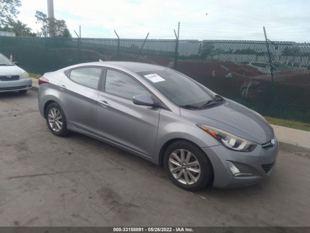 HYUNDAI ELANTRA 2014 kmhdh4ae7eu100037