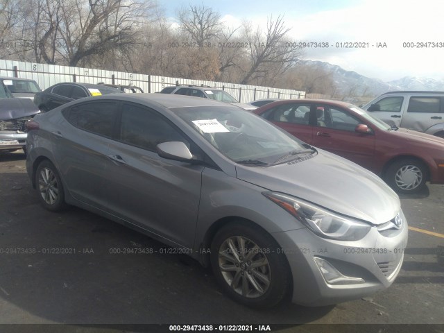 HYUNDAI ELANTRA 2014 kmhdh4ae7eu101107