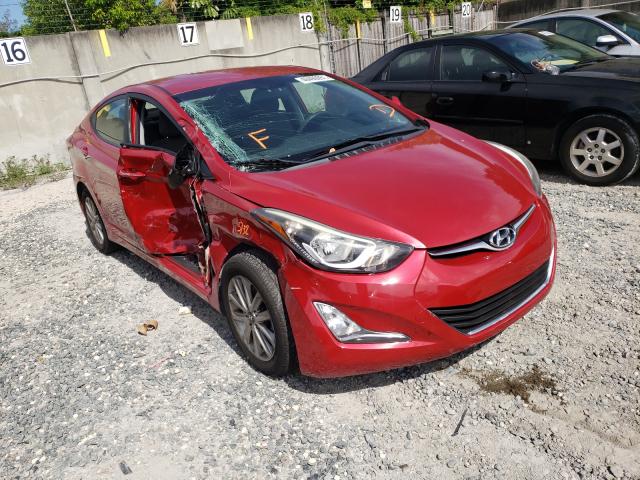 HYUNDAI ELANTRA SE 2014 kmhdh4ae7eu117100