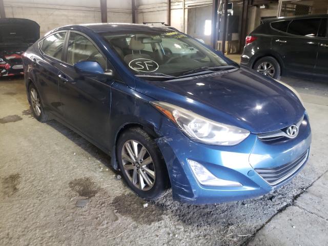 HYUNDAI ELANTRA SE 2014 kmhdh4ae7eu117985