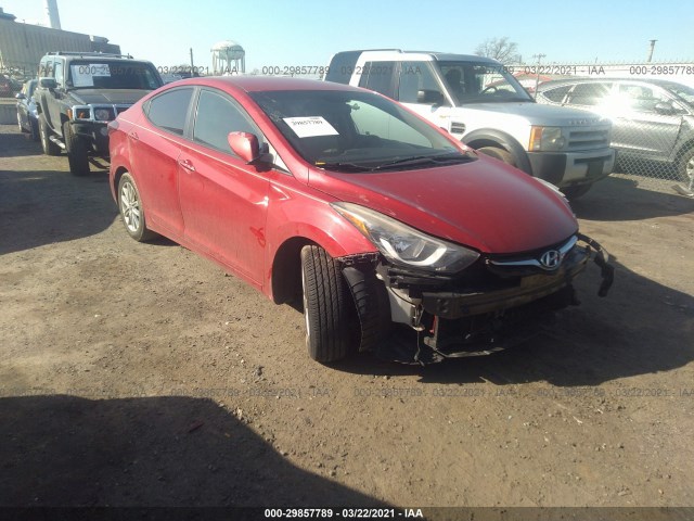 HYUNDAI ELANTRA 2014 kmhdh4ae7eu118120