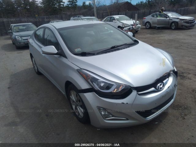 HYUNDAI ELANTRA 2014 kmhdh4ae7eu122779