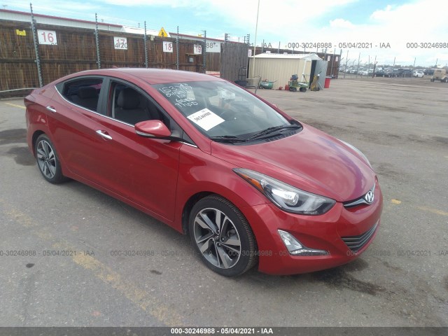 HYUNDAI ELANTRA 2014 kmhdh4ae7eu123186