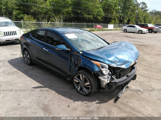 HYUNDAI ELANTRA 2014 kmhdh4ae7eu123446