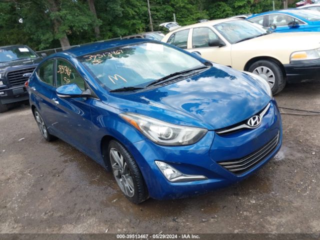 HYUNDAI ELANTRA 2014 kmhdh4ae7eu123589