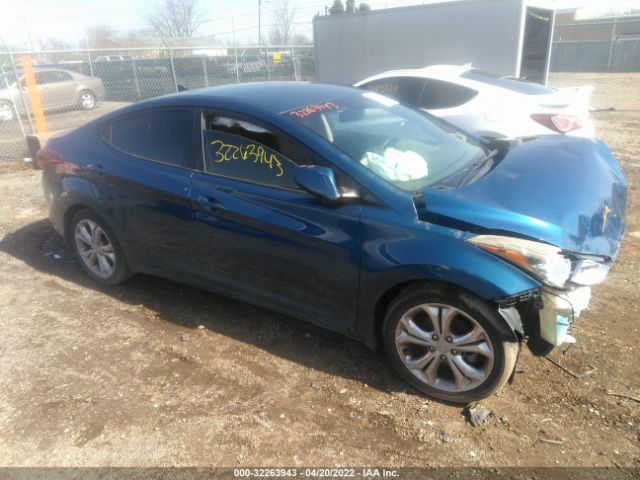 HYUNDAI ELANTRA 2014 kmhdh4ae7eu147018