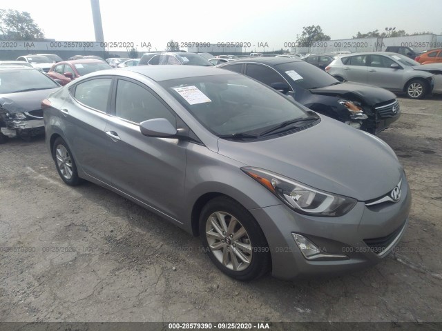 HYUNDAI ELANTRA 2014 kmhdh4ae7eu164496