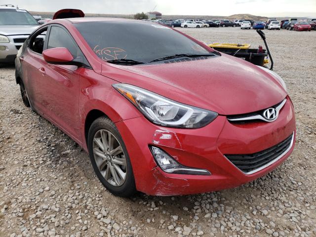 HYUNDAI ELANTRA SE 2014 kmhdh4ae7eu165471