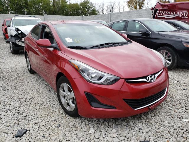 HYUNDAI ELANTRA SE 2014 kmhdh4ae7eu167883