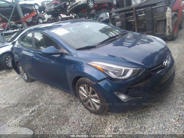 HYUNDAI ELANTRA 2014 kmhdh4ae7eu173943