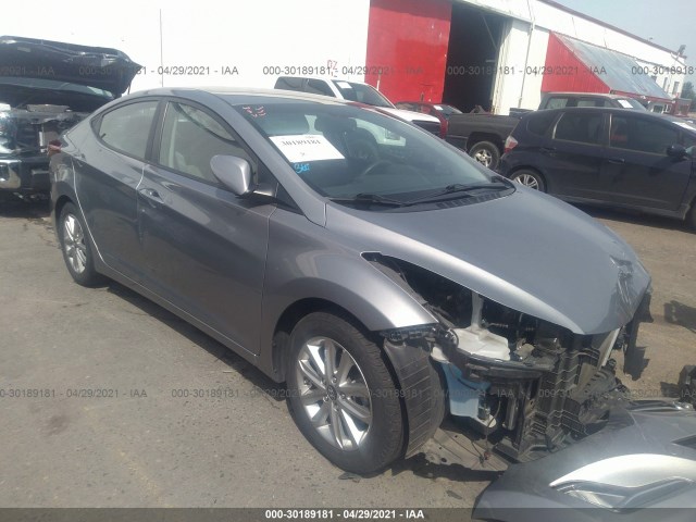 HYUNDAI ELANTRA 2014 kmhdh4ae7eu178687