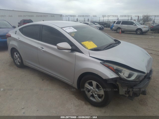 HYUNDAI ELANTRA 2014 kmhdh4ae7eu181489