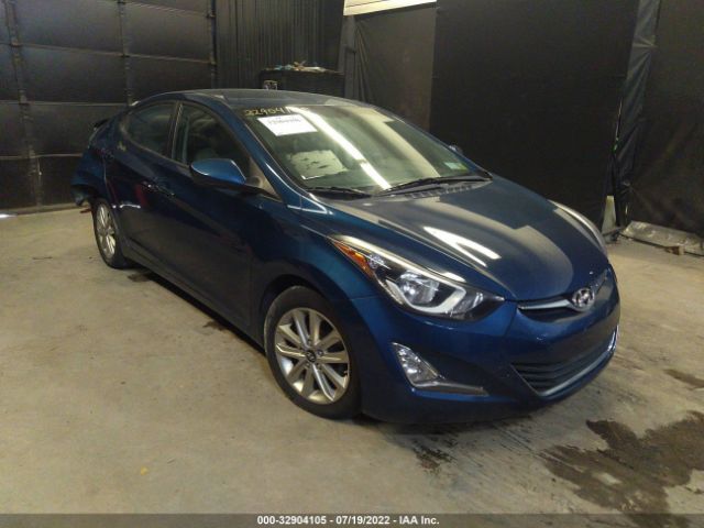 HYUNDAI ELANTRA 2014 kmhdh4ae7eu201708