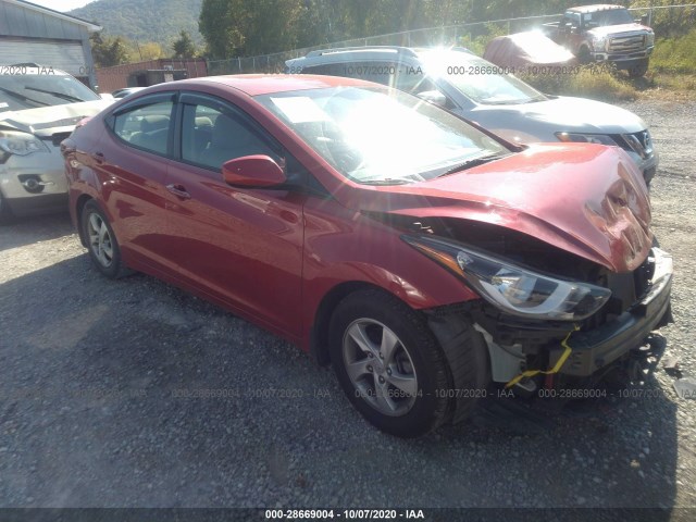 HYUNDAI ELANTRA 2014 kmhdh4ae7eu207542