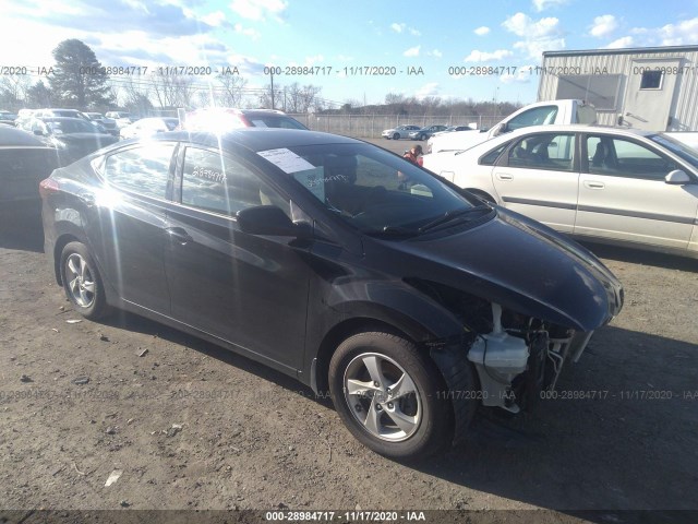 HYUNDAI ELANTRA 2014 kmhdh4ae7eu210568