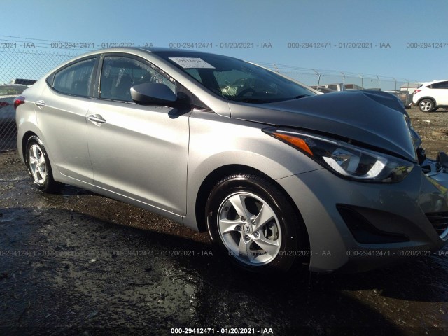 HYUNDAI ELANTRA 2014 kmhdh4ae7eu212790