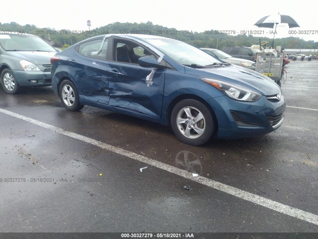 HYUNDAI ELANTRA 2014 kmhdh4ae7eu214877