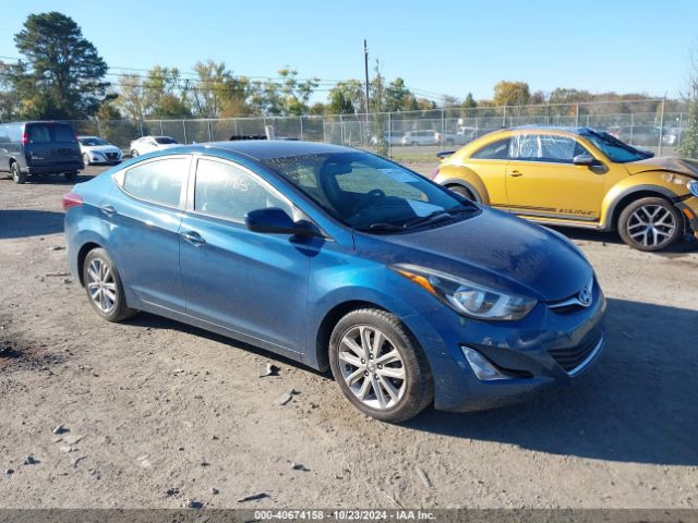 HYUNDAI ELANTRA 2015 kmhdh4ae7fu251641