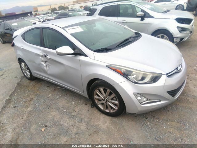 HYUNDAI ELANTRA 2015 kmhdh4ae7fu262249