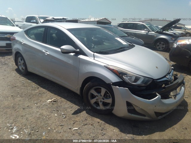 HYUNDAI ELANTRA 2015 kmhdh4ae7fu263921