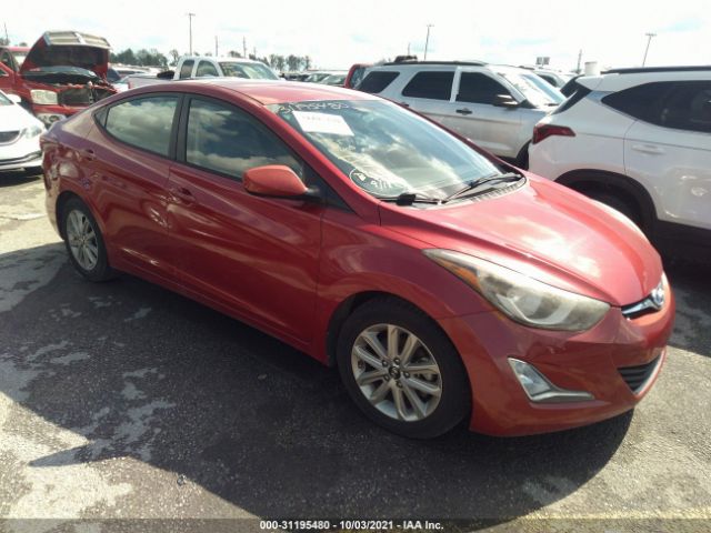 HYUNDAI ELANTRA 2015 kmhdh4ae7fu279407