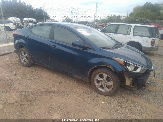 HYUNDAI ELANTRA 2015 kmhdh4ae7fu280072