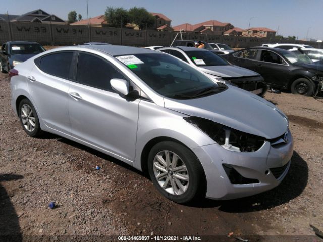 HYUNDAI ELANTRA 2015 kmhdh4ae7fu303141