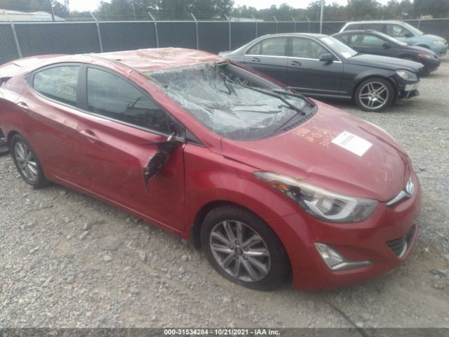 HYUNDAI ELANTRA 2015 kmhdh4ae7fu303270