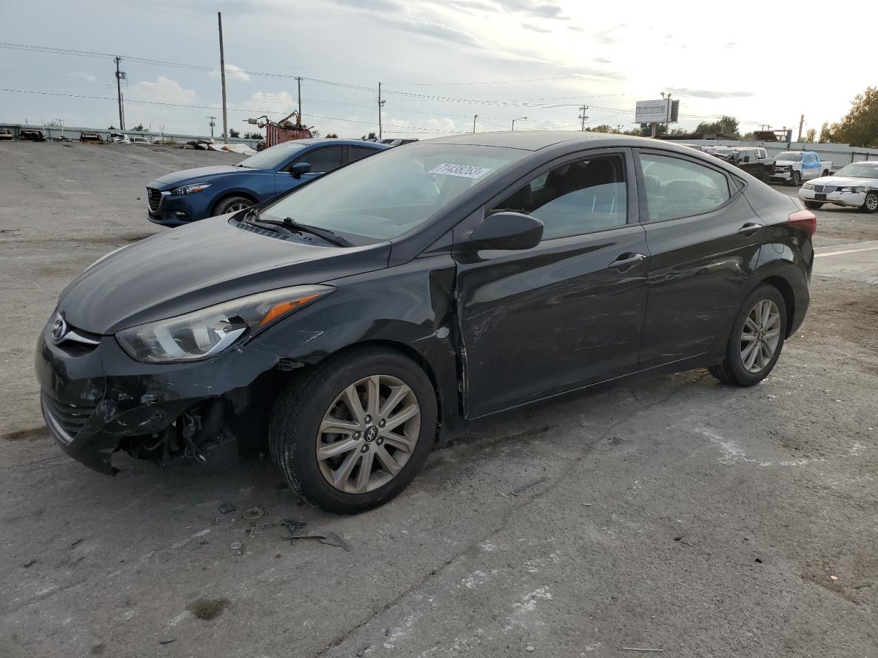 HYUNDAI ELANTRA 2015 kmhdh4ae7fu307092