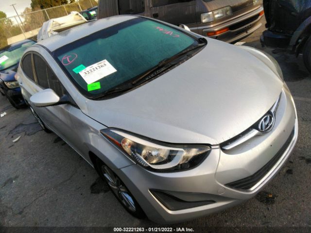 HYUNDAI ELANTRA 2015 kmhdh4ae7fu342215