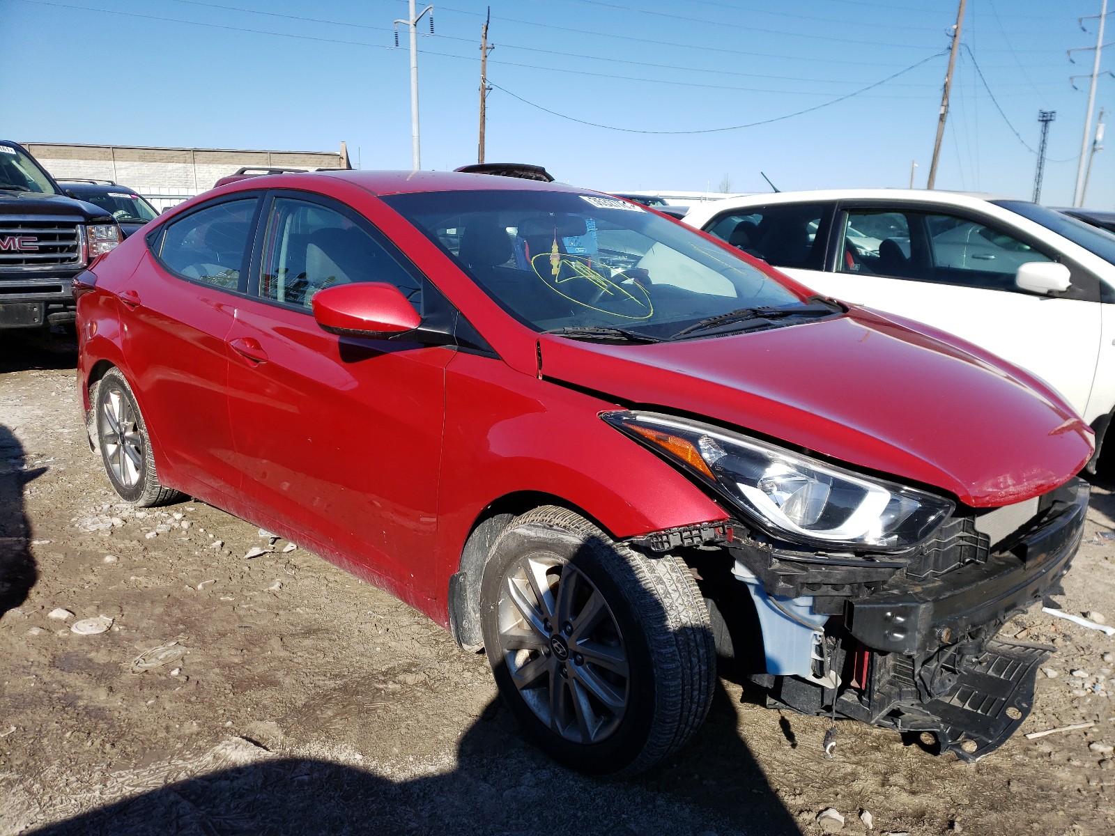 HYUNDAI ELANTRA SE 2015 kmhdh4ae7fu345891