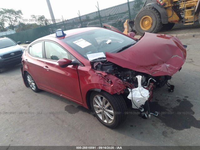 HYUNDAI ELANTRA 2015 kmhdh4ae7fu387543