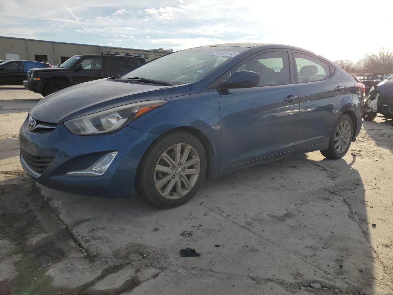 HYUNDAI ELANTRA 2015 kmhdh4ae7fu388546