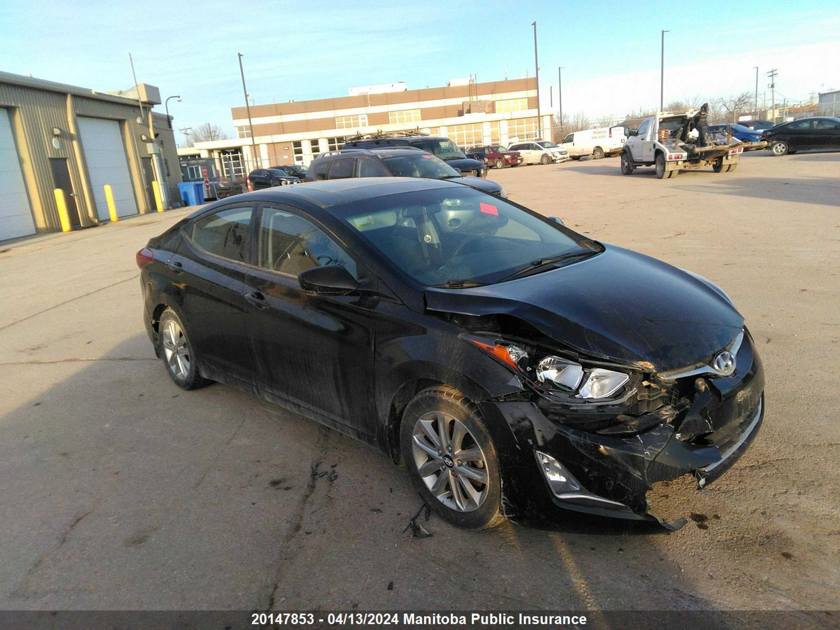 HYUNDAI ELANTRA 2015 kmhdh4ae7fu419214