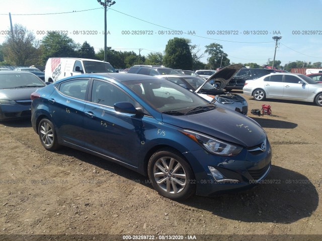 HYUNDAI ELANTRA 2015 kmhdh4ae7fu421139