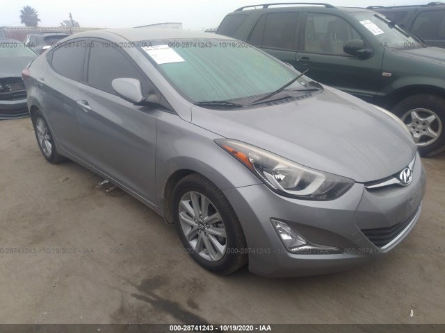 HYUNDAI ELANTRA 2015 kmhdh4ae7fu421724