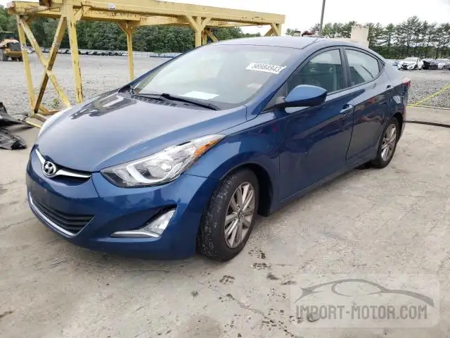 HYUNDAI ELANTRA 2015 kmhdh4ae7fu447076