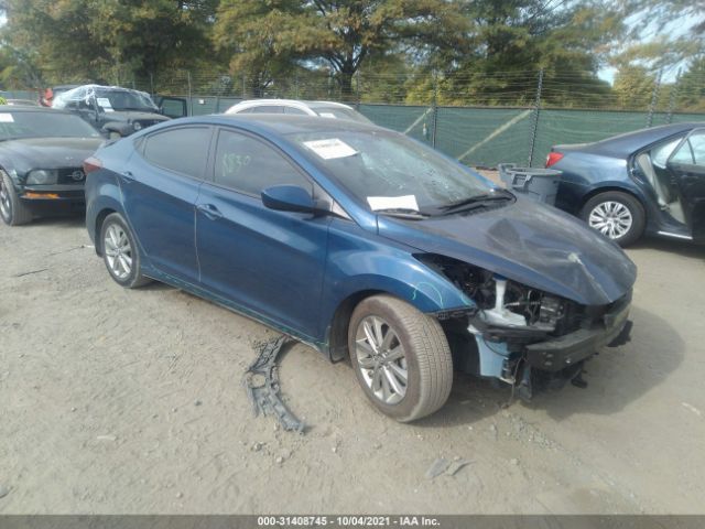 HYUNDAI ELANTRA 2016 kmhdh4ae7gu476630