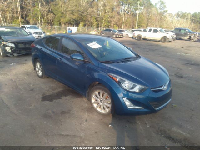 HYUNDAI ELANTRA 2016 kmhdh4ae7gu477809