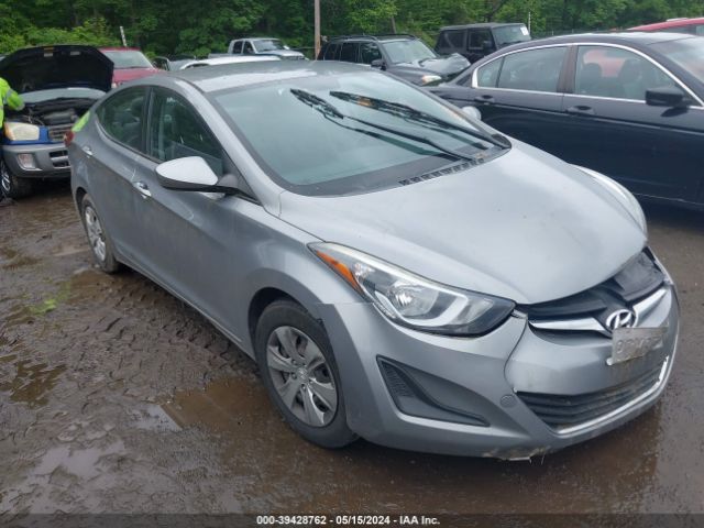 HYUNDAI ELANTRA 2016 kmhdh4ae7gu478166