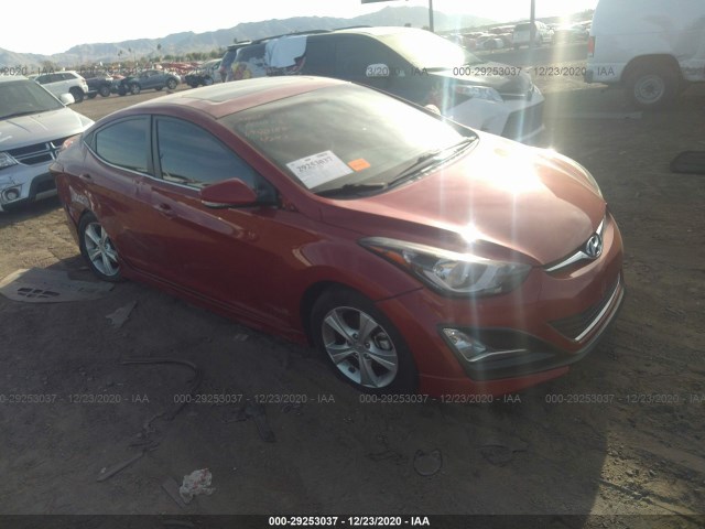 HYUNDAI ELANTRA 2016 kmhdh4ae7gu484243