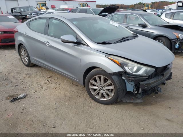 HYUNDAI ELANTRA 2016 kmhdh4ae7gu485800